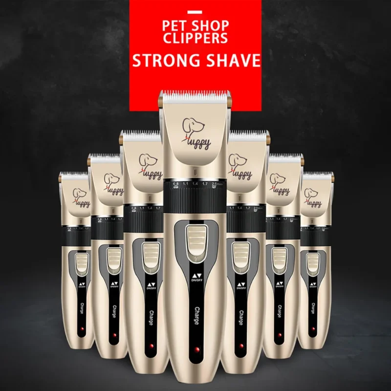 Dog Clipper Pet/Cat/Rabbit Hair Clippers Grooming  Haircut Professional Trimmer Shaver Set Pets Cordless Rechargeable Promotions - Imagem 2